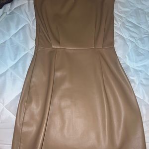 Zara leather Dress